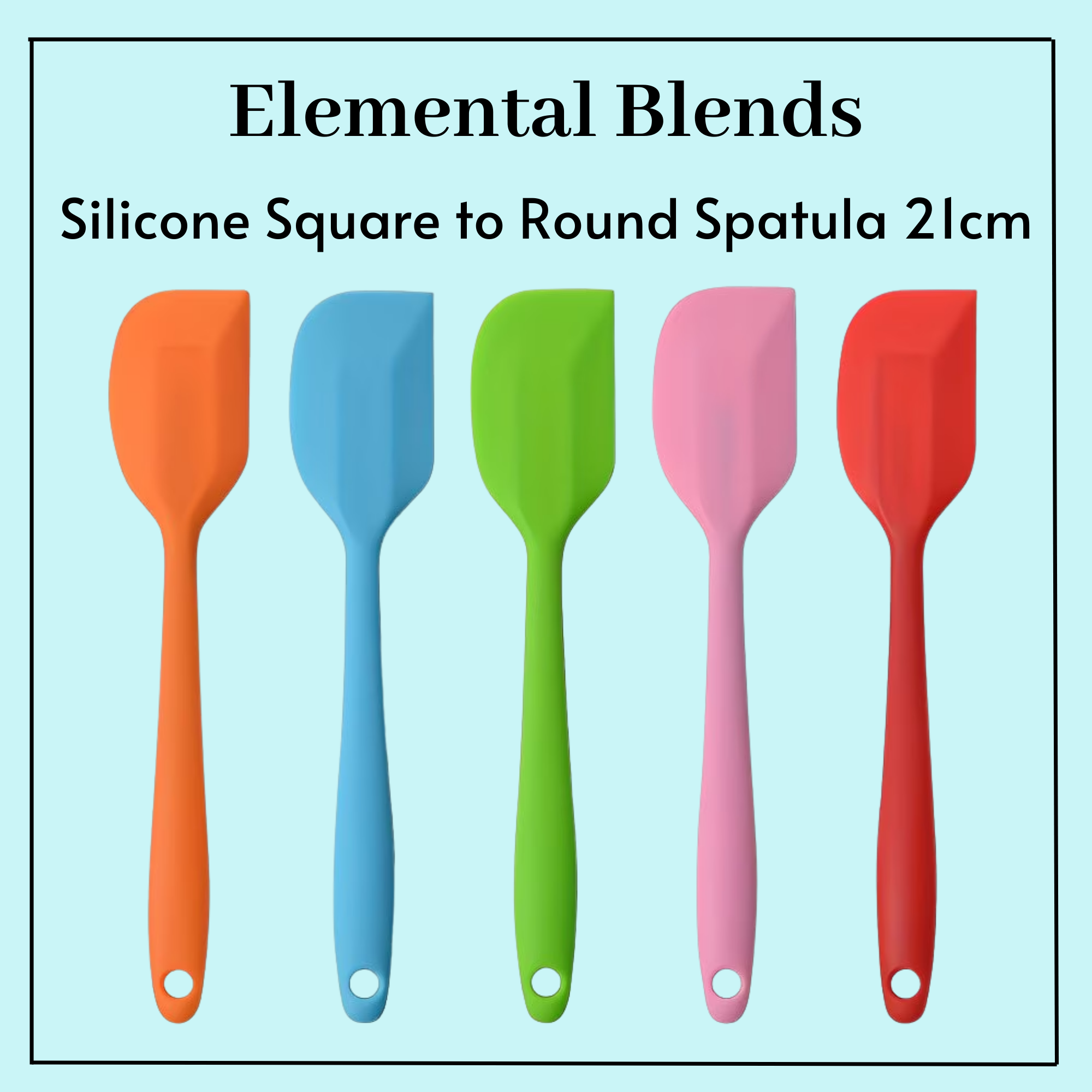 Rounded Silicone Spatula 21cm